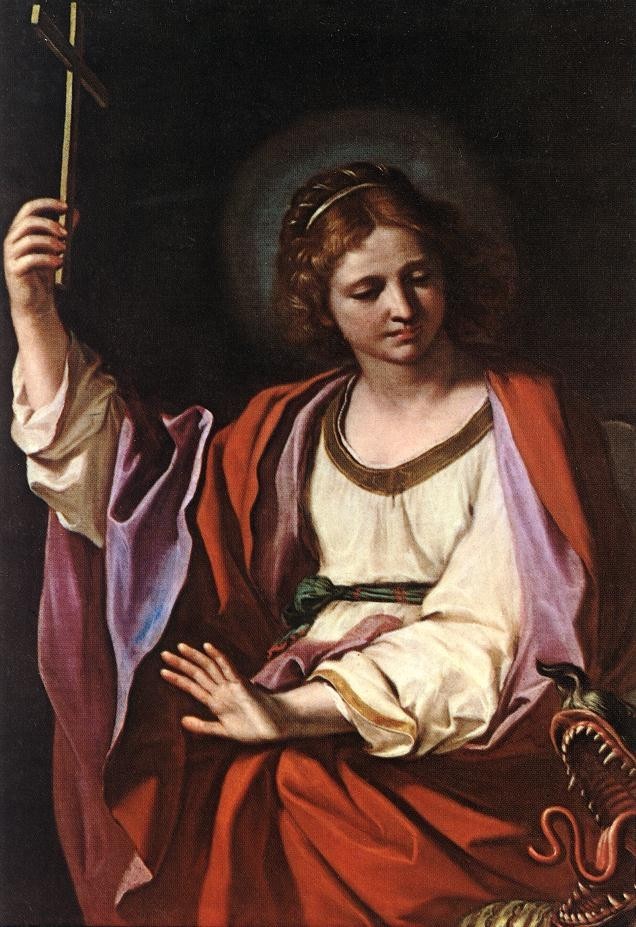 Guercino St Marguerite